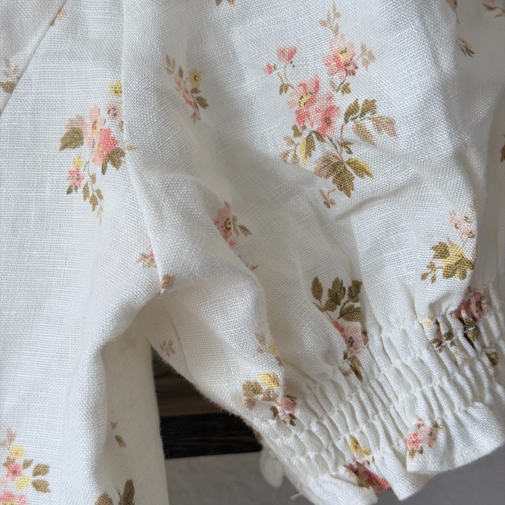 Reformation White Floral Midi Dress - Picture 11 of 11